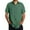 Green, variant on Mens Golf Shirts Fashion Beach Seaside Classic Short Sleeved Bowling Button Closure Mens Work Clothing,Beige,L