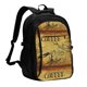 thumbnail image 1 of Balery Coffee Vintage Mochila con carga USB para hombre y mujer - Mochila impermeable y antirrobo para portátil con puerto USB para viajes, trabajo, estudios y universidad, 1 of 7