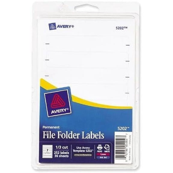 Avery Filing Label FF3W