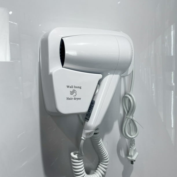 Bomutovy WallMount Hair Dryer, Hotel Bathroom Hair Dryer Home Bathroom