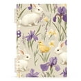 thumbnail image 7 of FORMRS 1-Subject Spiral Notebook 8" x 5" College Ruled 60 Refillable Sheet, Purple Floral Rabbit, 7 of 7