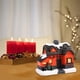thumbnail image 2 of Miniatura de resina con luz LED navideña, casita de muñecas en miniatura con luz cálida, ideal para decorar el jardín o como regalo. Pequeña, 2 of 8