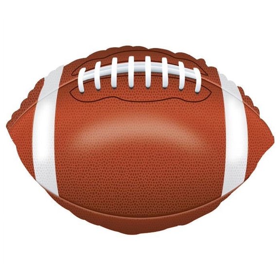 21" football shape balloon