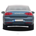thumbnail image 3 of Insignia de plata metálica alfanumérica 3D, logotipo alfanumérico plateado cromado, pegatina para coche, piezas de motocicleta, decoración, 3 of 3