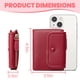 thumbnail image 4 of Monederos pequeños y bonitos para mujeres y adolescentes con protección RFID, 4 of 5