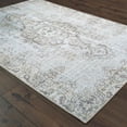 thumbnail image 3 of Sphinx Sofia Area Rug 85816 Grey Bordered Petals 7' 6" x 9' 11" Rectangle, 3 of 3
