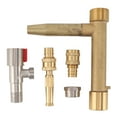 thumbnail image 2 of Quick Coupler Hose Valve Key, High Hardness Reliable Quick Coupler Key Tool  for Garden Sprinkler Irrigation, 2 of 7