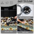 thumbnail image 5 of KEIAHUAN Cowhide Sunflower Aztec Car Trunk Mat 29" x 39", Universal Cargo Liner Anti-Scratch Vehicle Interior Accessories Fits for Most Cars and Pet Travel, 5 of 7