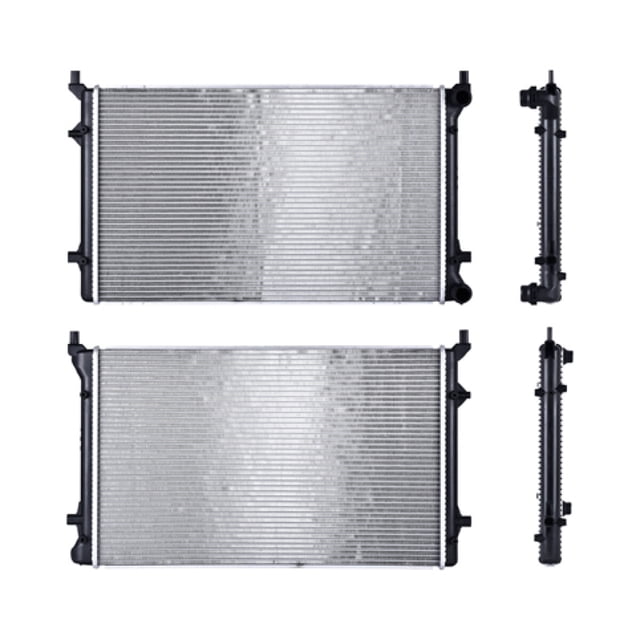 Radiador De Agua Leon 2008 A 2010 Seat Std C/Aa Soldado Polar .