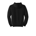 thumbnail image 3 of Port & Company Tall Pullover Hooded Sweatshirt (PC90HT) Jet Black, 4XLT, 3 of 3