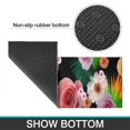 thumbnail image 6 of Pioneer Flower Floral Print Pattern Kitchen Rugs Sets Of 2,Anti Fatigue Kitchen Mat Rugs Non Slip Washable,Decorative Kitchen Floor Mats for Kitchen,Sink,Laundry,17"x30"+17"x47", 6 of 7