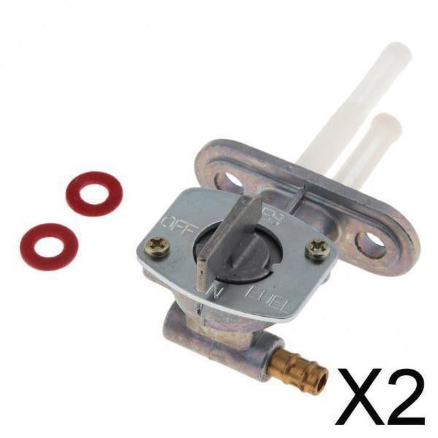2 Interruptores De Llave De Purga De Válvula De Combustible De Gas Para ATV 50cc 90cc 150cc 250cc 2 piezas