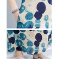 thumbnail image 2 of Vestido de Algodón Unbranded Vestido Bohemia Femenina Ajustada Floral Verano Mujer M L XL XXL, 2 of 6