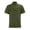 Green, variant on Men's Casual Short Sleeve Polo Shirts Classic Button Summer Collared Golf Top T-Shirt with Pocket Brown L by Awwp