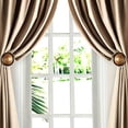 thumbnail image 2 of Deco Window 2 Pcs Curtain Holdback for Curtains Wall Mounted Metal Drapery Hook for Door Window Treatment-Spin Medallion(Roman Bronze), 2 of 5