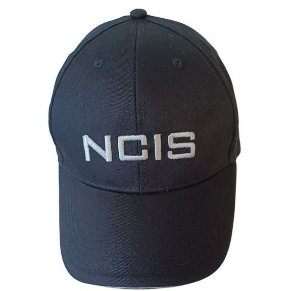 NCIS Baseball Cap TV Show Series Hat Costume Black Adult Embroidered Agent Gift