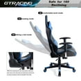 GTPLAYER Gaming Chair Office Chair PU Leather with Adjustable Headrest
