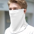 thumbnail image 2 of MEICHEN Womens Sun Protector Neck Gaiter Summer Fashion Breathable Face Mask Silk Face Cover Scarf for Cycling Hiking Fishing, 2 of 7