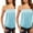 Sky Blue, variant on snowsong Womens Tops Tank Tops Women Solid Casual Wrapped Chest Loose Sleeveless Top Blouse Summer Tops For Women Black L
