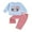 Blue, variant on BemeyourBBs Toddler Baby Boy Valentines Day Outfits Spring Fall Winter Clothes Letters Printed Sweatshirt Tops and Plaid Pants Set