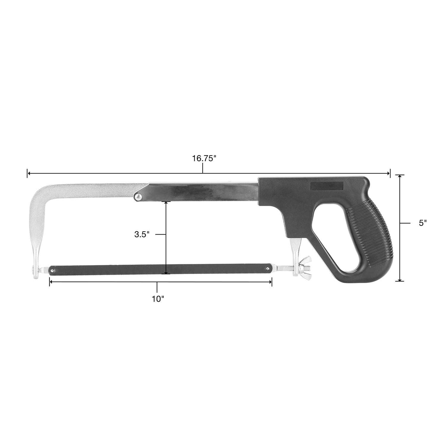 Hyper Tough 12 inch Adjustable Frame Hacksaw