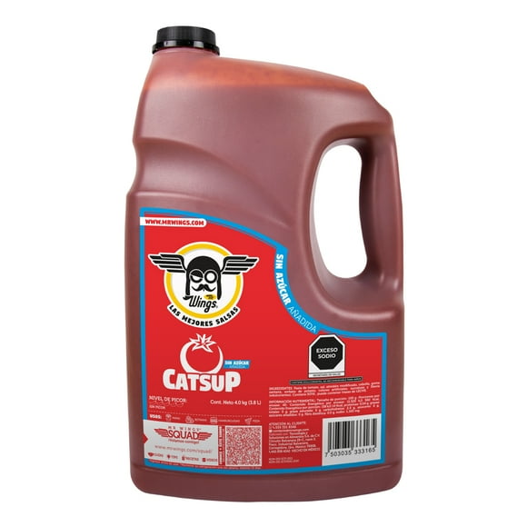 Catsup sin azúcar 3.8L