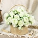 thumbnail image 4 of Ramo de Novia Artificial de Seda Verde, 4 of 6