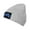 Gray, variant on Lion Sport Logo.1 Knitted Hat Winter Beanie For Men Women, Acrylic Beanie Soft Warm Knit Hat Ski Stocking Cuffed Cap