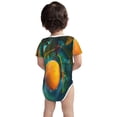 thumbnail image 3 of Gaeub Mango In The Rain Print Infant Climbing Onesie,Toddler Outfit,Newborn Baby Bodysuit,Baby Boy Girl Clothes -6 Months, 3 of 6