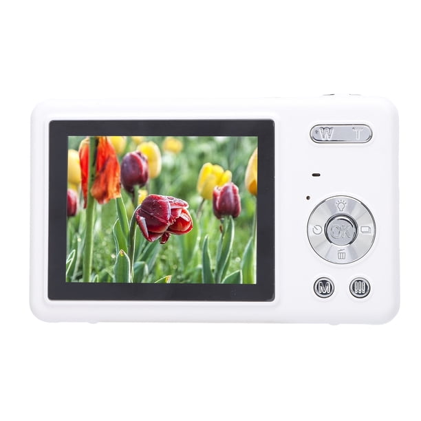 Cámara Digital De 50MP, Pantalla 4K HD De 2,4 Pulgadas, Cámara De Vídeo Con Giro De 1080P Y 180, Zoom Digital 16X, Cámara USB Antivibración Para Niños, Videocámara