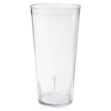 G.E.T. 6624-1-6-CL Textured Clear 24 Oz. Tumbler - 72 / CS