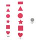 thumbnail image 5 of Foam Shapes Horizon Group USA, varios colores, 120 ml, 5 of 5