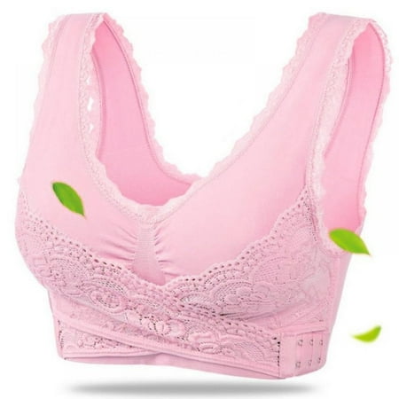 

Sports Bra - Fashion New Cross Side Buckle Without Rims Gathered Sports Underwear Sleep Bra