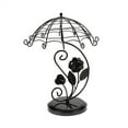 thumbnail image 2 of Vintage Style Umbrella Rose Earring Tree Jewelry Display Metal Jewels Display Stand, Ornament Storage for Bedroom/Home/Store, 2 of 8
