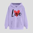 thumbnail image 4 of Fuera Del Hombro Manga Larga Tops para las Mujeres Impreso Sudadera con Capucha Cuello Redondo Sudadera Casual, Invierno Cálido Top para el Club de Trabajo Y el Uso Diario, 4 of 8