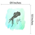 thumbnail image 4 of Animal Wall Decals for Children Bedroom - Oceanic Mollusc Squid DIY & Creativity Boy Girl Bedroom Wall Sticker - Size: 9 In x 10 In, 4 of 5