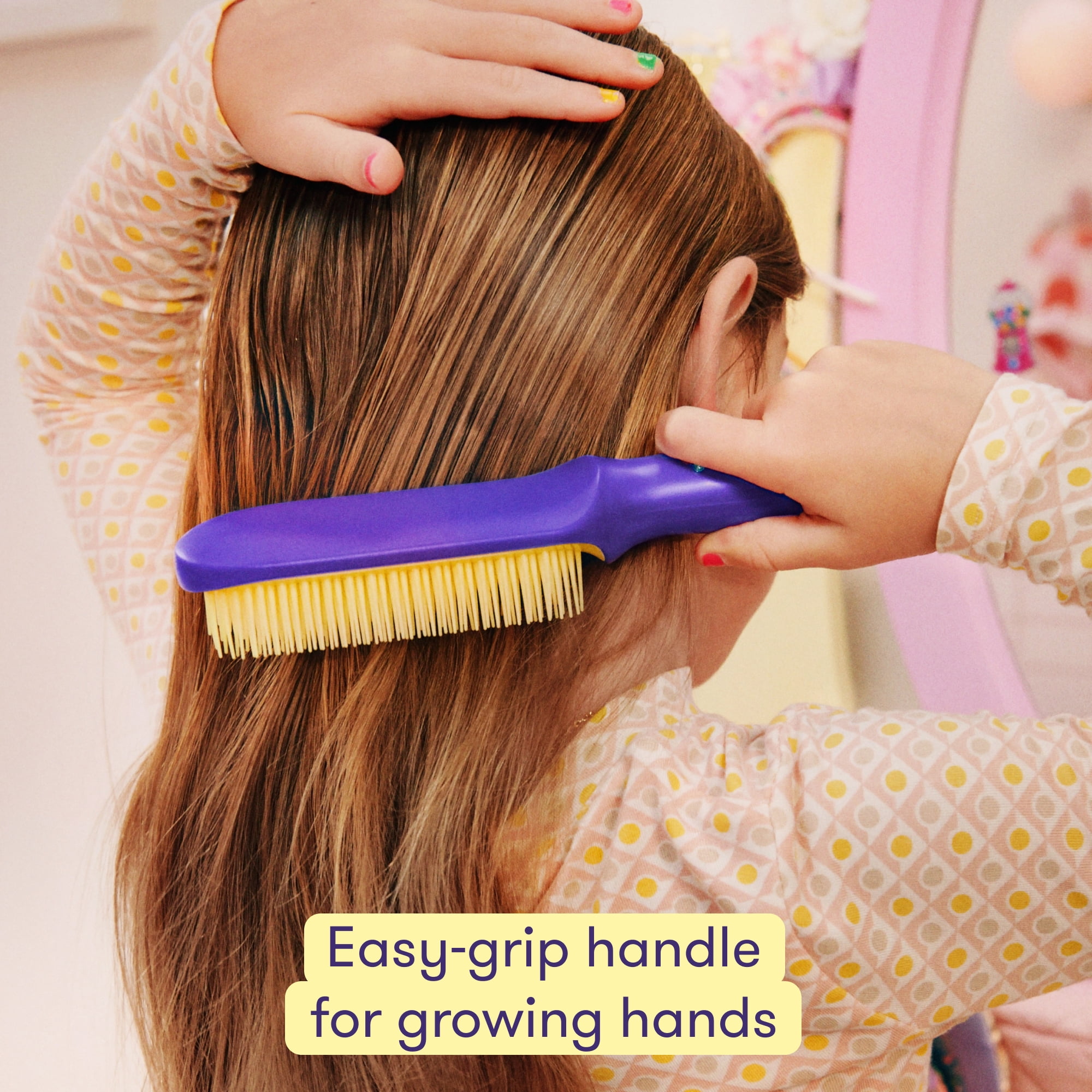 Frida for Kids Hair Brush for Kids, Detangling Brush, All Hair Types