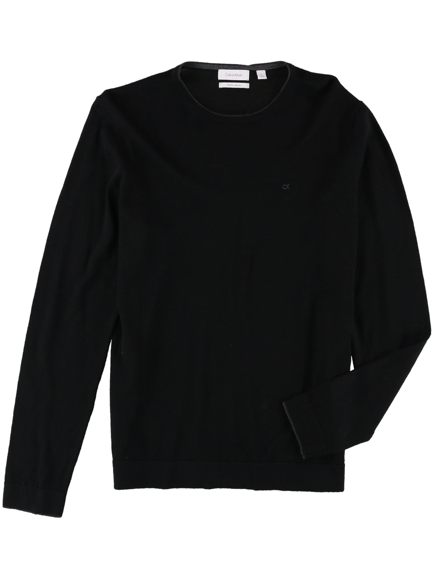 calvin klein black jumper mens