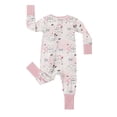 thumbnail image 4 of ATAIKU 3-24M Newborn Baby Zipper Footless Pajamas Bamboo Long Sleeve Footed Sleepers Sleep 'N Play for Infant Toddler Girls - Dog, 4 of 9