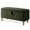 Green, variant on 39.5" Boucle Storage Ottoman Bench for Living Room Bedroom Foot Rest End of Bed Wood Leg Green