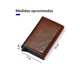 thumbnail image 4 of Tarjetero Xtellar De Cuero Protección Rfid, 4 of 4