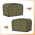 thumbnail image 3 of Fotbe Christmas Hat sock for Two Slice Toaster Cover, Fingerprint Protector, Super Soft Appliance Cover And Dust Cover,Bread Dust Cover & Fingerprint Protection, 3 of 7