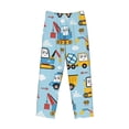 thumbnail image 4 of Xecao Building Truck Men's Straight Lounge Pajama Pants: The Ultimate in Comfortable Sleepwear, 4 of 9