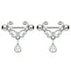 thumbnail image 4 of Guardurnaity Anillos para pezones, falso a la moda, práctico, duradero, resistente al desgaste, joyas de pedante para vestirse de plata Plata 5piezas Guardurnaity CBP221426, 4 of 4