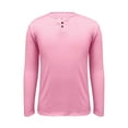 thumbnail image 4 of Mens Waffle Henley Shirt Long Sleeve Thermal Pullover Lightweight Casual Button Placket Stylish Tshirts, 4 of 5