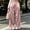 Pink, variant on Floleo Women's satin wide leg track pants with elastic drawstring waist side pockets and contrast side stripes for casual daily wear streetwear relaxed fit long trousers
