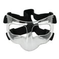 thumbnail image 2 of Broken Nose Guard, Adjustable Sports Nose Guard  for Football Black,Transparent, 2 of 7