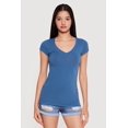 thumbnail image 2 of Women's V Neck Short Sleeve T Shirt, 2 of 4