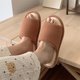 thumbnail image 1 of Pantuflas de lino para parejas, lindas zapatillas de casa con dibujos de ranas, sandalias para el hogar para las cuatro estaciones, divertidas zapatillas de verano con dibujos animados para mujer, 1 of 6