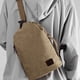 thumbnail image 4 of Bolso bandolera de lona - Mochila bandolera pequeña Mochila informal para el hombro para hombres y mujeres, 4 of 5